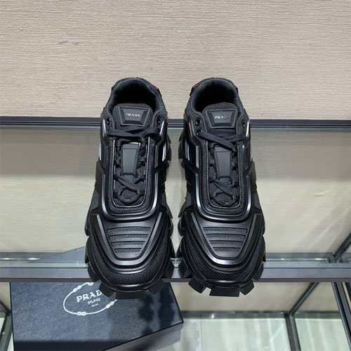 프라다 클라우드버스트 썬더 니트 스니커즈 F0703 블랙