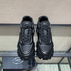 프라다 클라우드버스트 썬더 니트 스니커즈 F0703 블랙