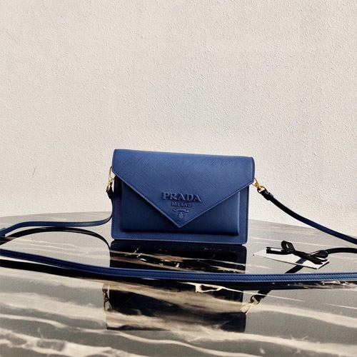 프라다 사피아노 미니백 1BP020 블루