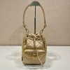 프라다 나일론 퀼팅 버킷백 1BH038-9