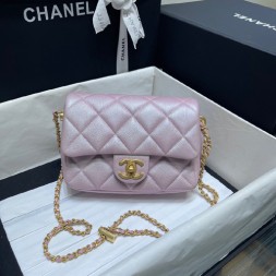 샤넬 미니 플랩백 AS2855 핑크