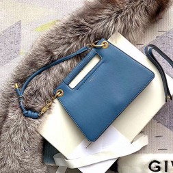 지방시 스무스 가죽 스몰 휩 백 BB508 블루