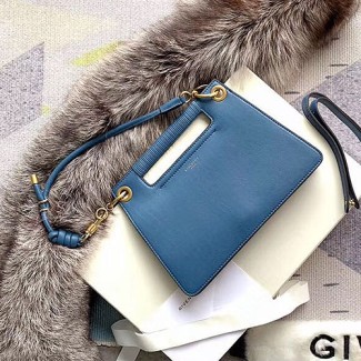 지방시 스무스 가죽 스몰 휩 백 BB508 블루