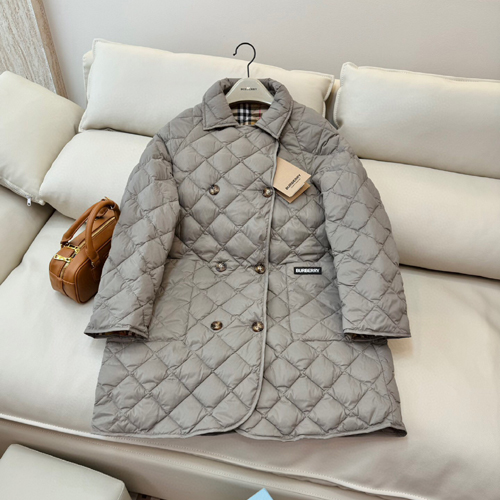 버버리 여성용 롱패딩  BR24009 그레이