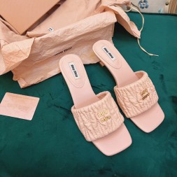 미우미우 신상 슬리퍼 57237-1