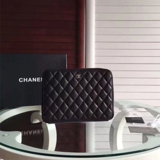 샤넬 신상 클러치백 A31535 램스킨 블랙