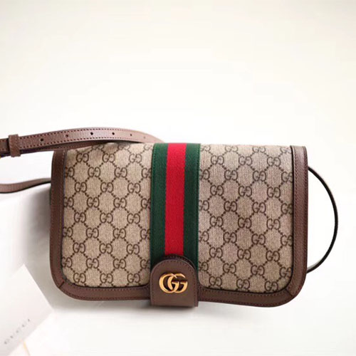 구찌 오피디아 메신저 크로스백 548304 브라운