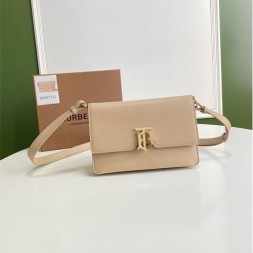 버버리 스몰 그레이니 레더 TB 백 80206411 베이지