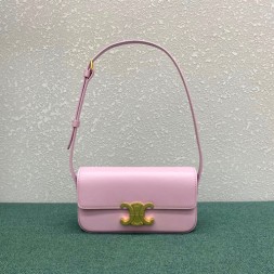 셀린느 트리오페 숄더백 194142 가죽 핑크