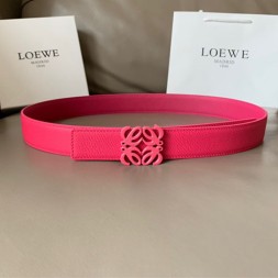 로에베 신상  양면용 벨트 LW-6312 핫핑크