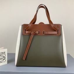 로에베 라조 쇼퍼백 276939 카키색