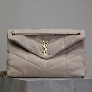 입생로랑 루루 미듐 숄더백 577475 스웨이드