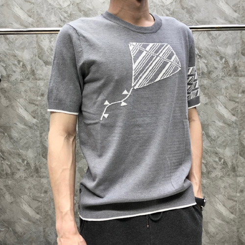 톰브라운 남여공용 반팔티 TB8786-1