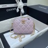 샤넬 미니 체인 크로스백 AS9800 핑크