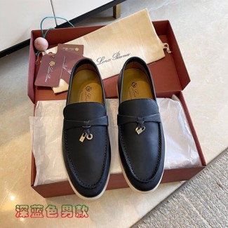 로로피아나 남성용 스니커즈 LP1209 네이비