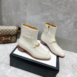 구찌 여성 앵글부츠 621172 화이트