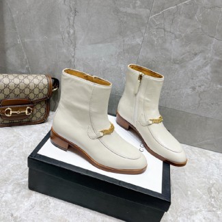구찌 여성 앵글부츠 621172 화이트