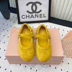 미우미우 여성용 플랫 57283-2