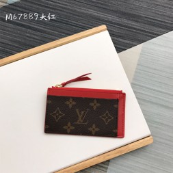 루이비통 지퍼 카드지갑 M67889 레드
