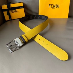 펜디 신상 벨트 FD2210 옐로우 양면용