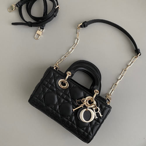 디올  LADY D-JOY 미니백 M0910 블랙