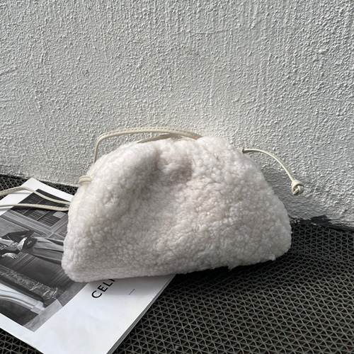 보테가 미니 파우치 585852 화이트