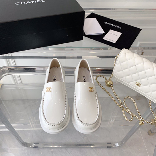 샤넬 여성용 로퍼 G34420 화이트