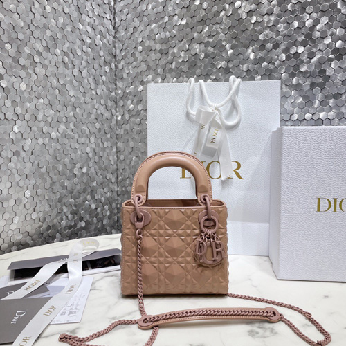 디올  미니 레이디백 M0505 누드