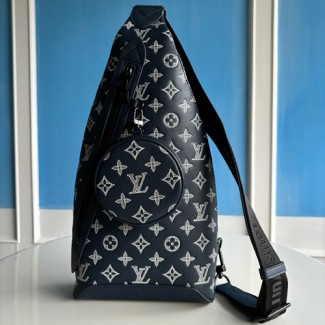루이비통 듀오 슬링 백 M24751 네이비