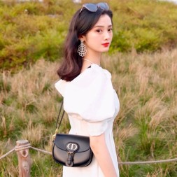 디올 가죽 DIOR BOBBY 스몰 백 M9317 블랙