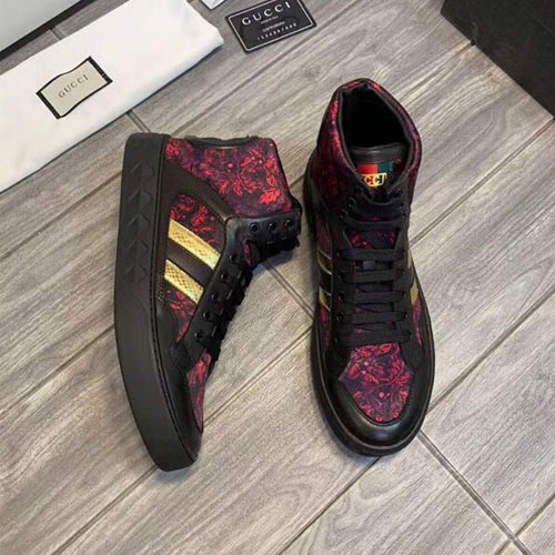 구찌 신상 하이탑 스니커즈 397659 레드