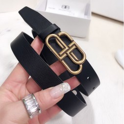 발렌시아가  신상 벨트 458601-3 블랙