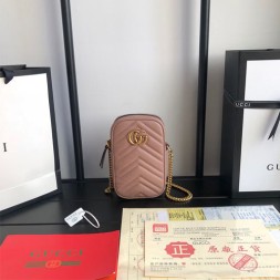 구찌 GG 마몽 미니 백 598597 누드