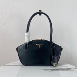 프라다 스몰 가죽 핸드백 1BA427 블랙
