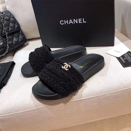 샤넬 여성용 신상 슬리퍼 G34256 블랙