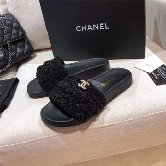 샤넬 여성용 신상 슬리퍼 G34256 블랙