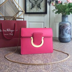 페레가모 탈리아 체인백 21F893 체리핑크