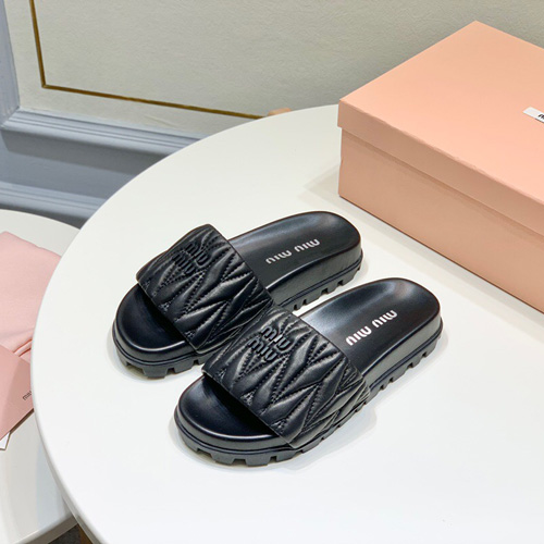 미우미우 신상 슬리퍼 57242-5