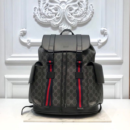 구찌 베스트리에 소프트 GG 수프림 백팩 495563