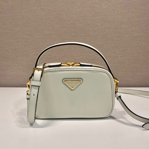 프라다 가죽 미니백 1BH203 화이트