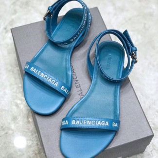 발렌시아가 신상 샌들 565828 블루