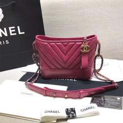 샤넬 가브리엘 스몰 호보 백 A91810 체리핑크