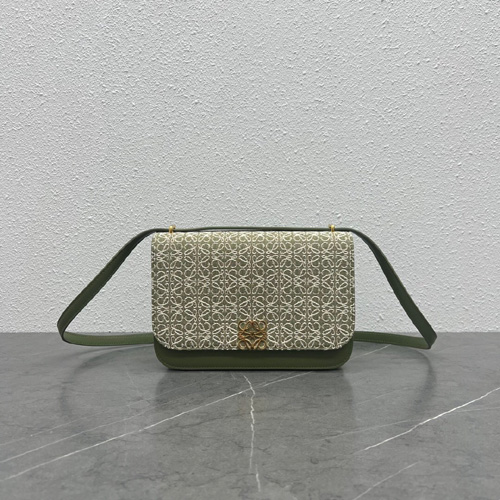 로에베 고야 미듐 숄더백 11600 그린