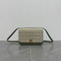 로에베 고야 미듐 숄더백 11600 그린