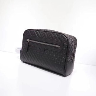 구찌 마이크로 시마 핸들 클러치백 419775 블랙