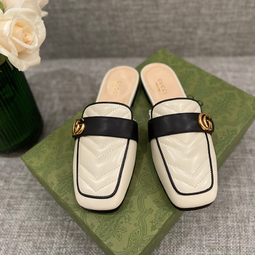 구찌 여성용 슬리퍼 670447 크림