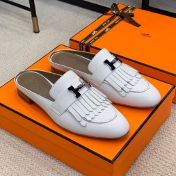 에르메스 리볼리 뮬 H35119 화이트