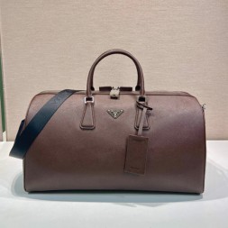 프라다 사피아노 여행가방 2VC018 갈색