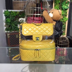 샤넬 18S/S 신상 백팩 A57825 옐로우