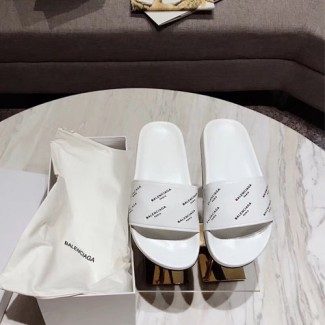 발렌시아가 남여공용 신상 슬리퍼 26323 화이트